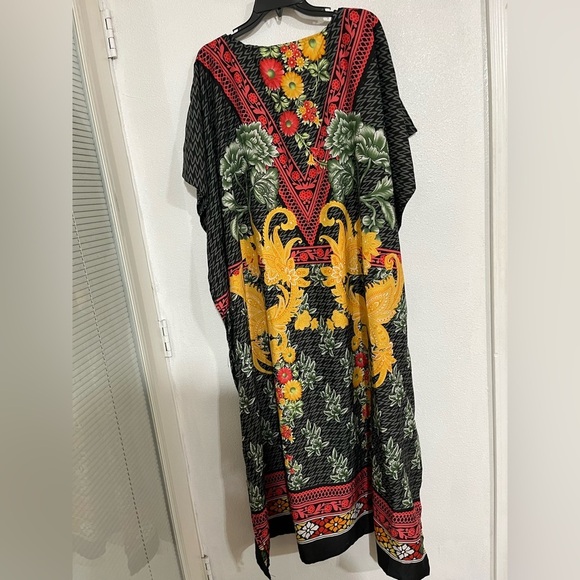 Kaftan woman lounge, Roomie Comfort Gipsy, Blue, Live, To Be FREE, one size fits - Picture 3 of 3